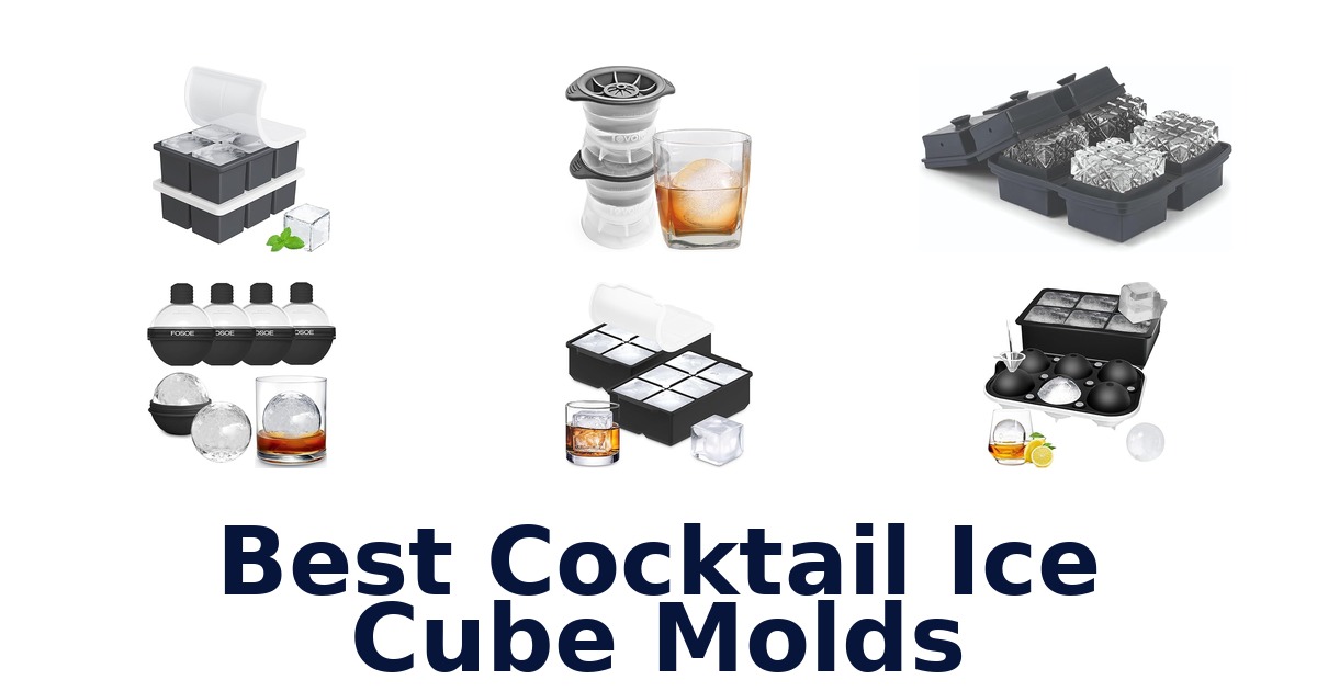 best cocktail ice cube molds