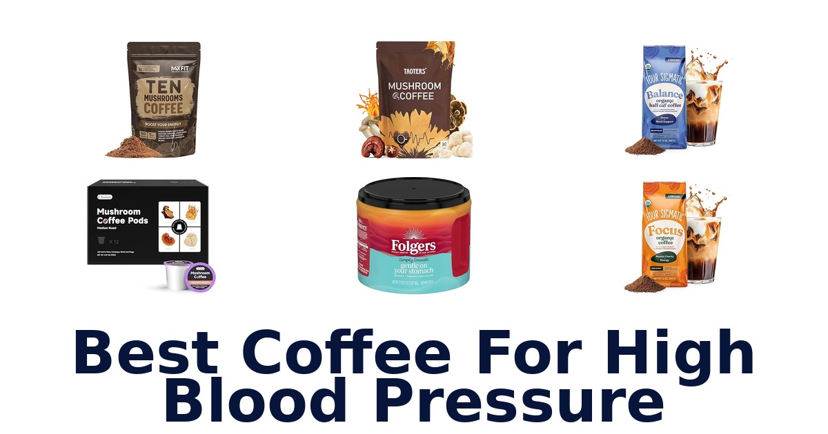 best coffee for high blood pressure