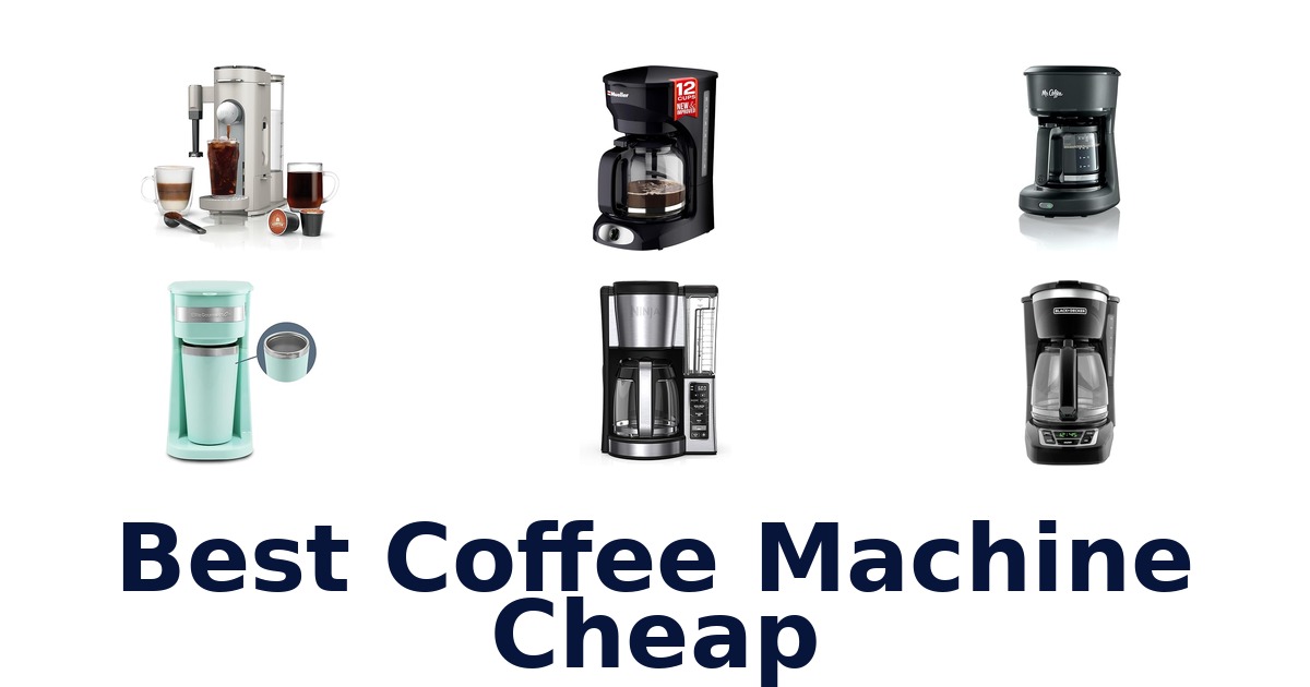 best coffee machine cheap