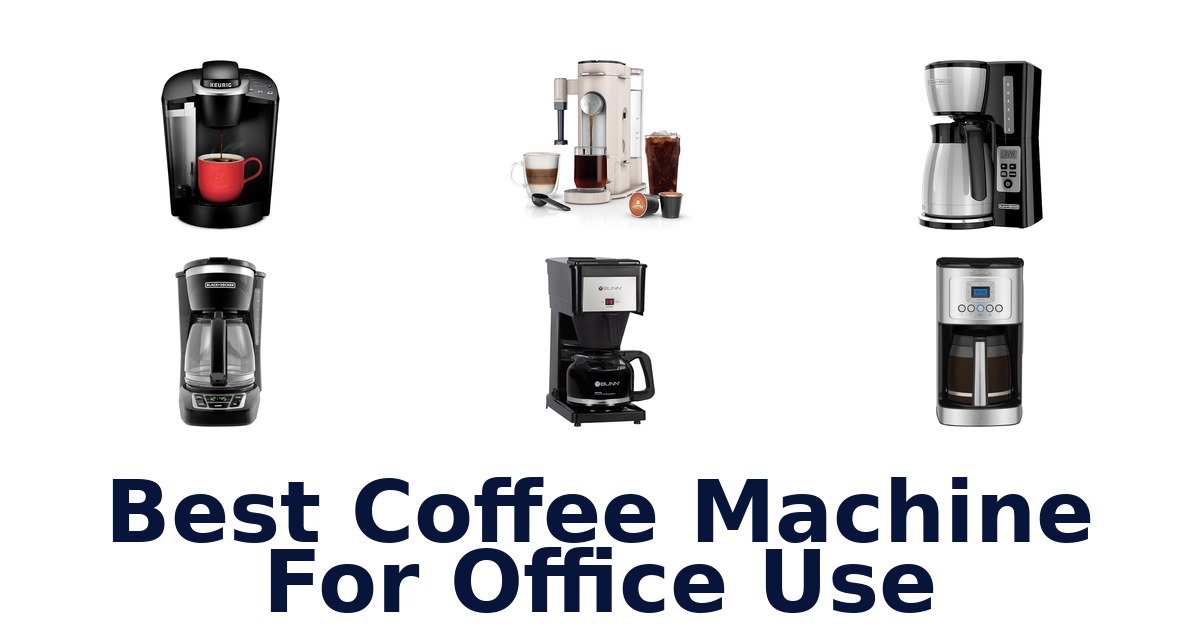 best coffee machine for office use