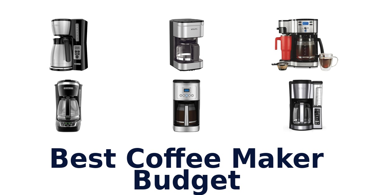 best coffee maker budget