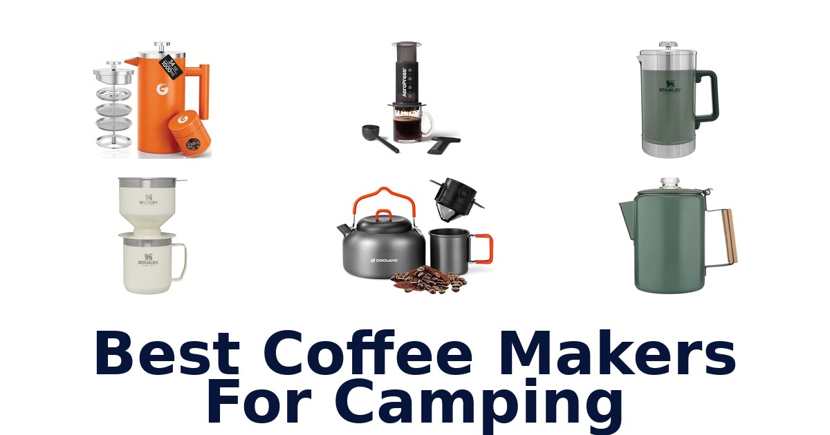 best coffee makers for camping
