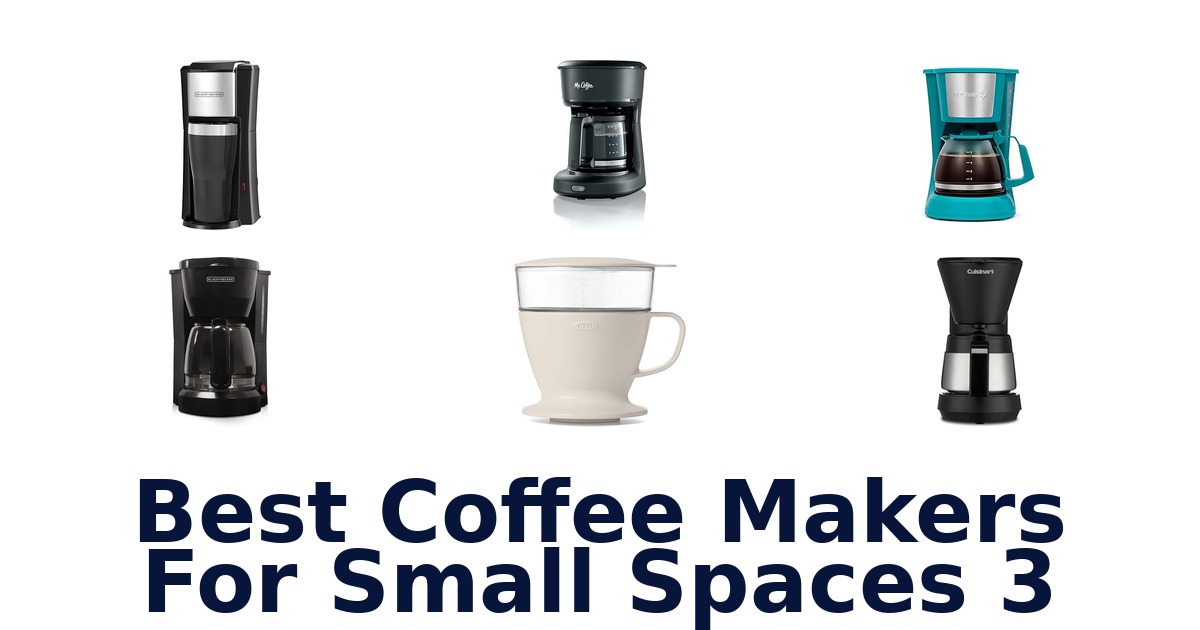 best coffee makers for small spaces 3