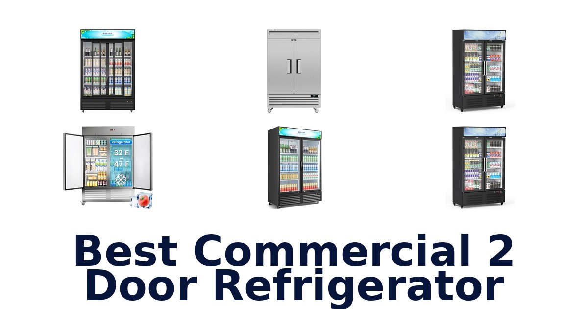 best commercial 2 door refrigerator