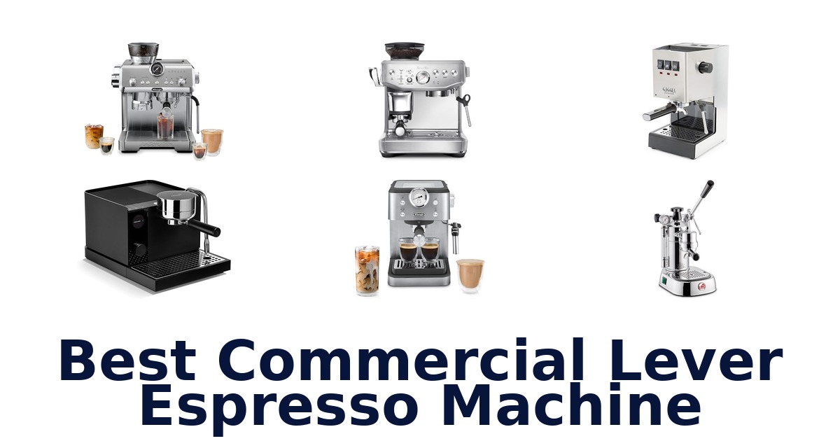 best commercial lever espresso machine