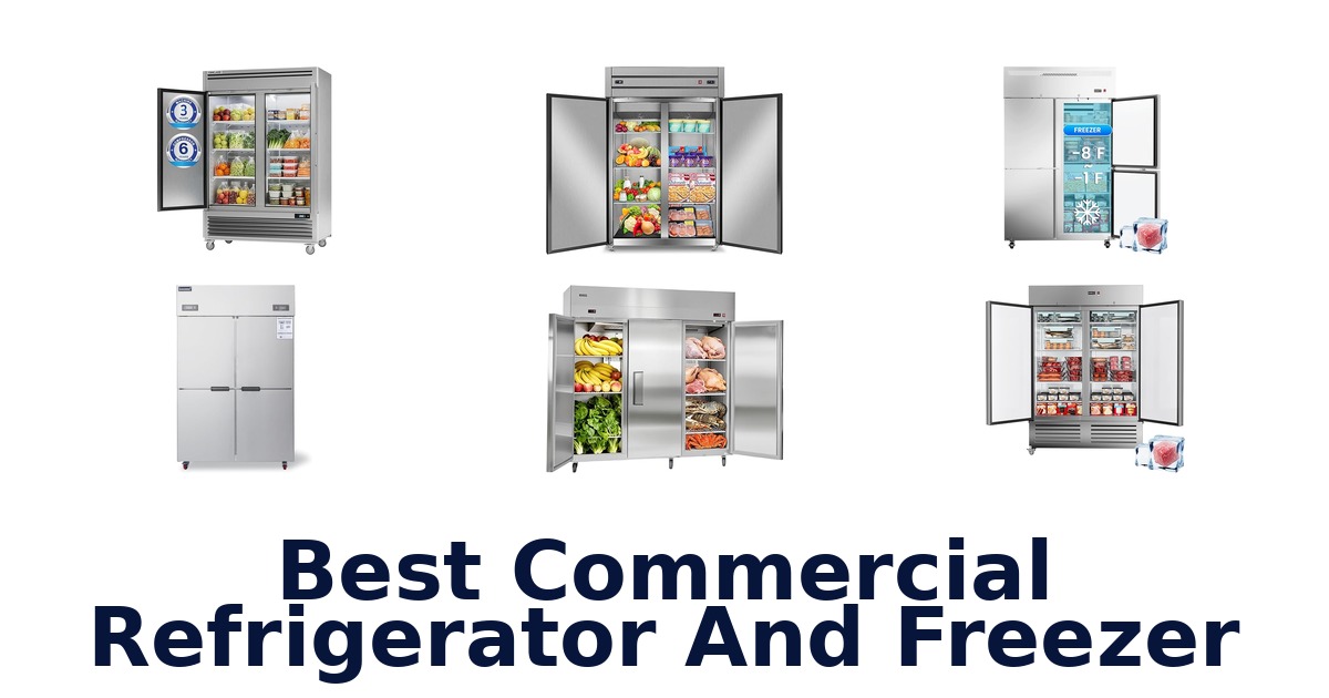 best commercial refrigerator and freezer