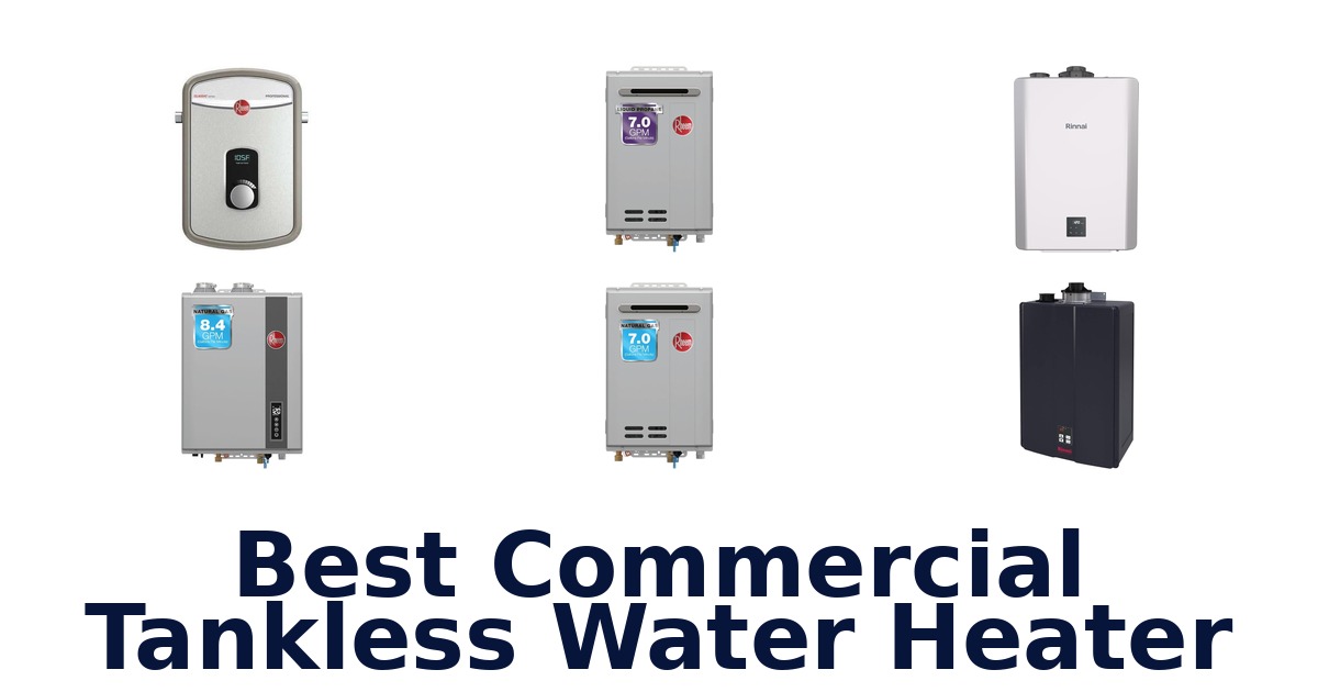 best commercial tankless water heater