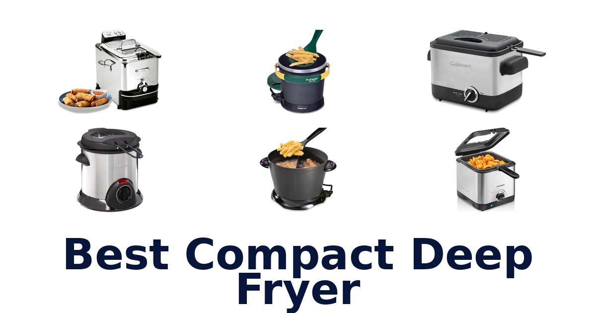 best compact deep fryer