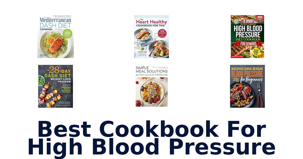 best cookbook for high blood pressure
