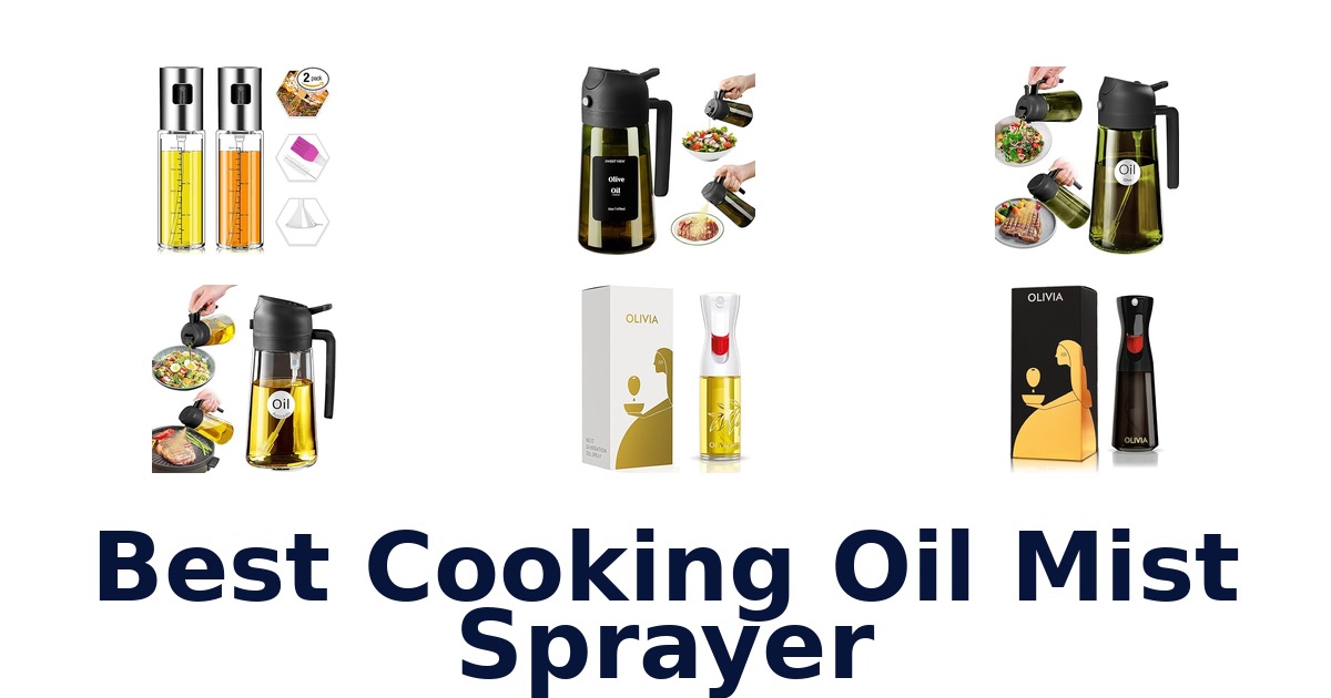 best cooking oil mist sprayer
