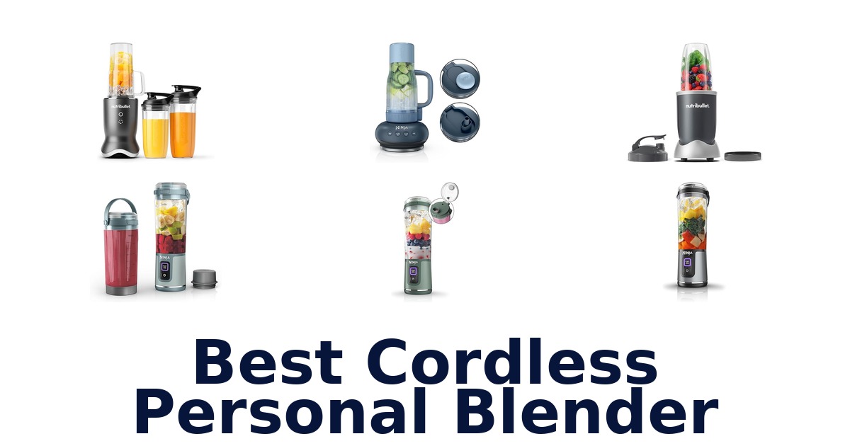 best cordless personal blender