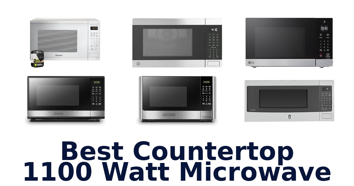 best countertop 1100 watt microwave