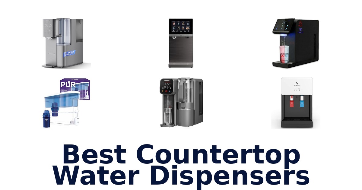 best countertop water dispensers