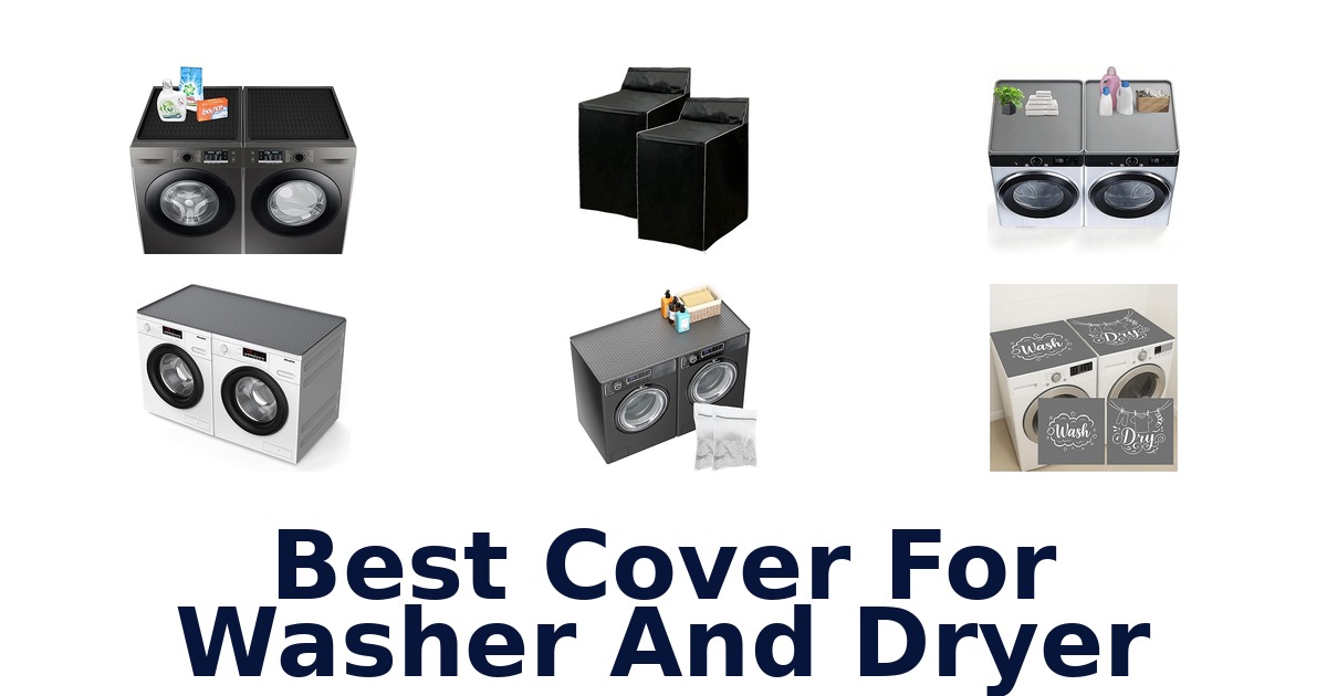 best cover for washer and dryer