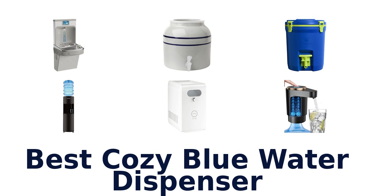 best cozy blue water dispenser