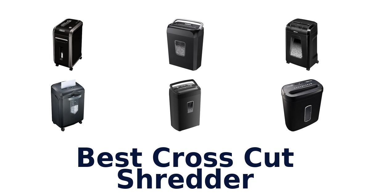 best cross cut shredder