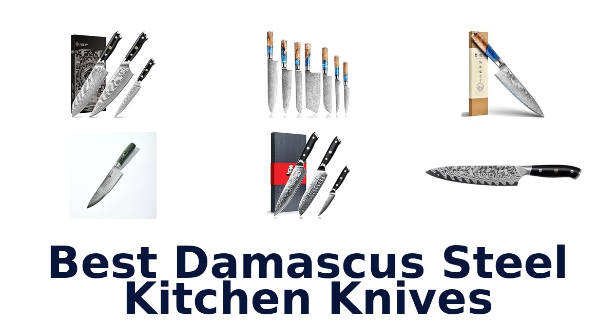 best damascus steel kitchen knives