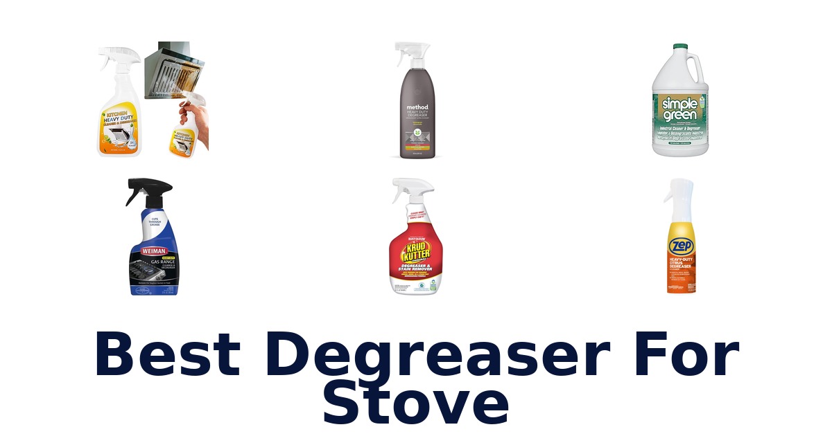 best degreaser for stove