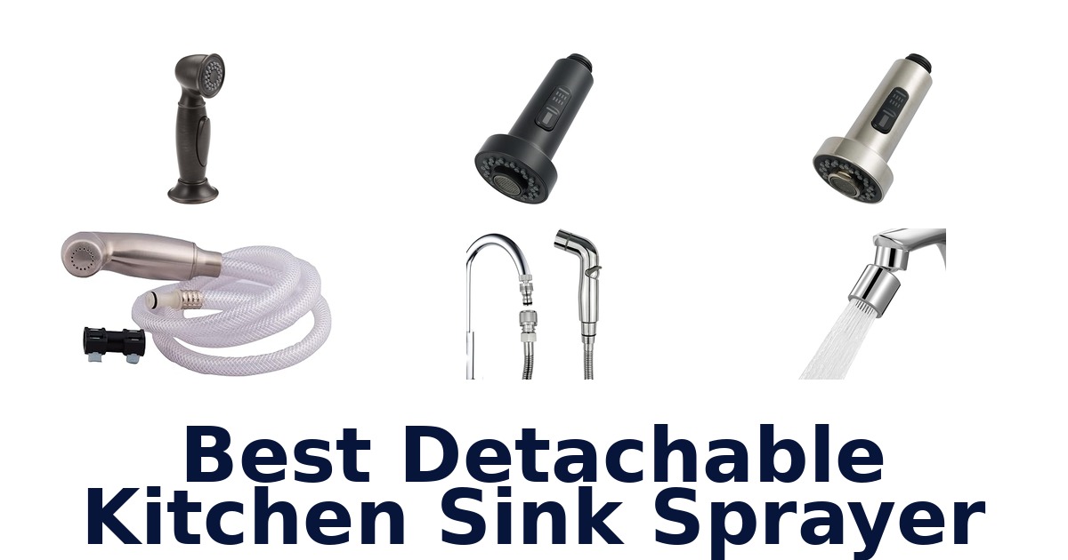 best detachable kitchen sink sprayer