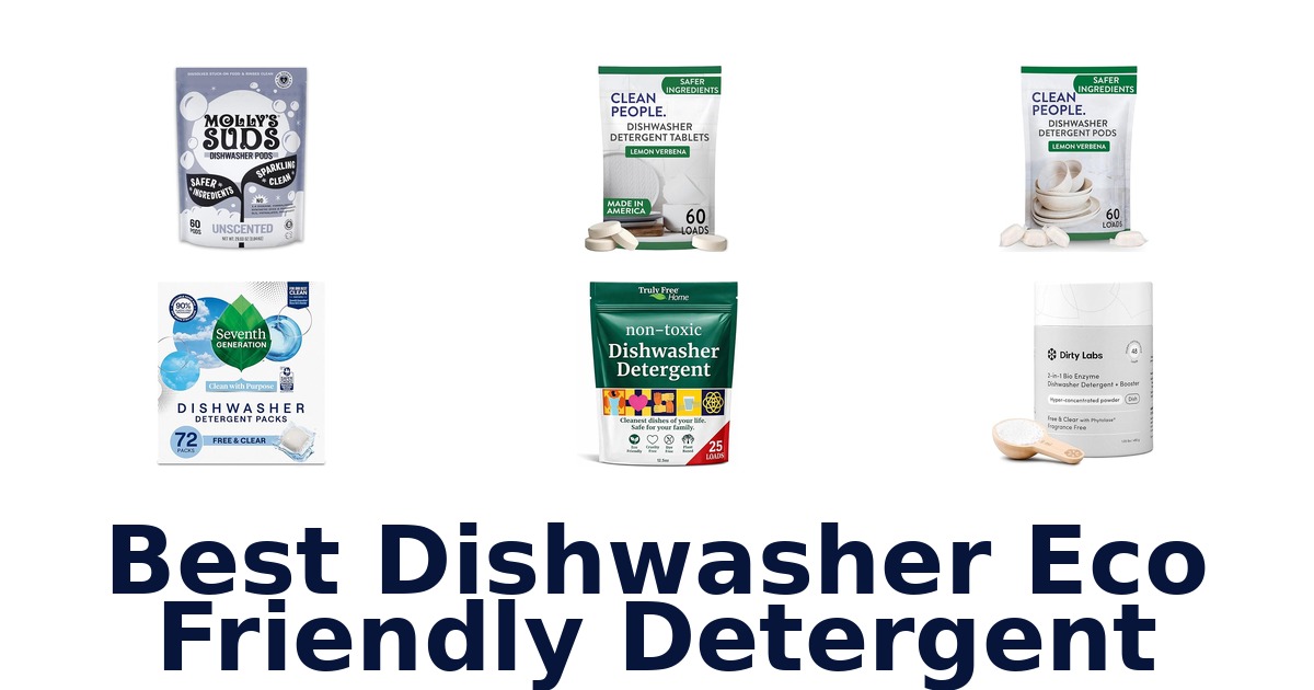 best dishwasher eco friendly detergent