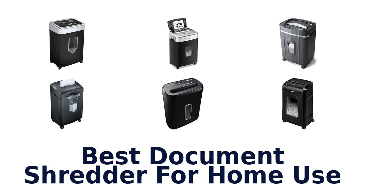 best document shredder for home use
