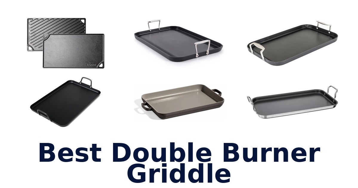 best double burner griddle