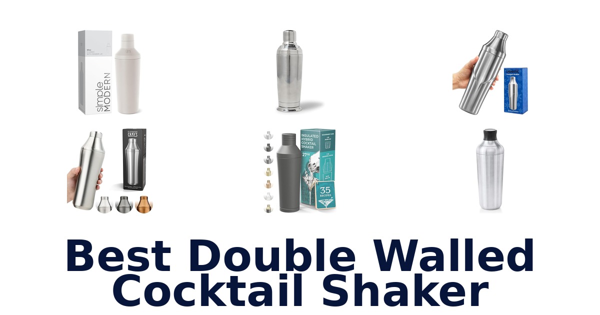 best double walled cocktail shaker