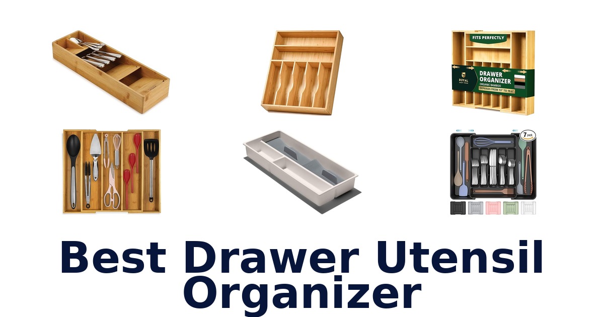 best drawer utensil organizer