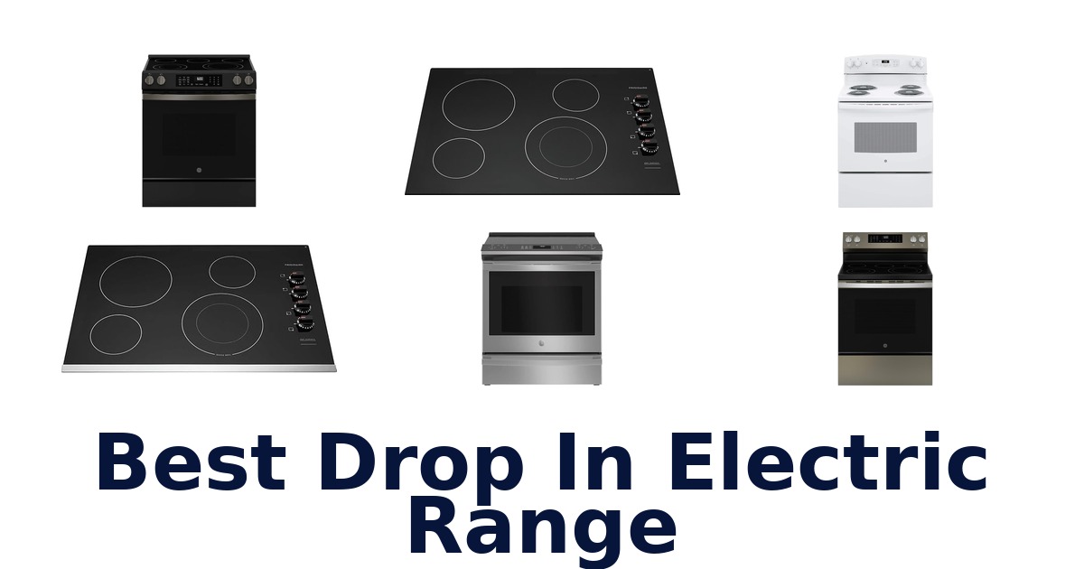 best drop in electric range