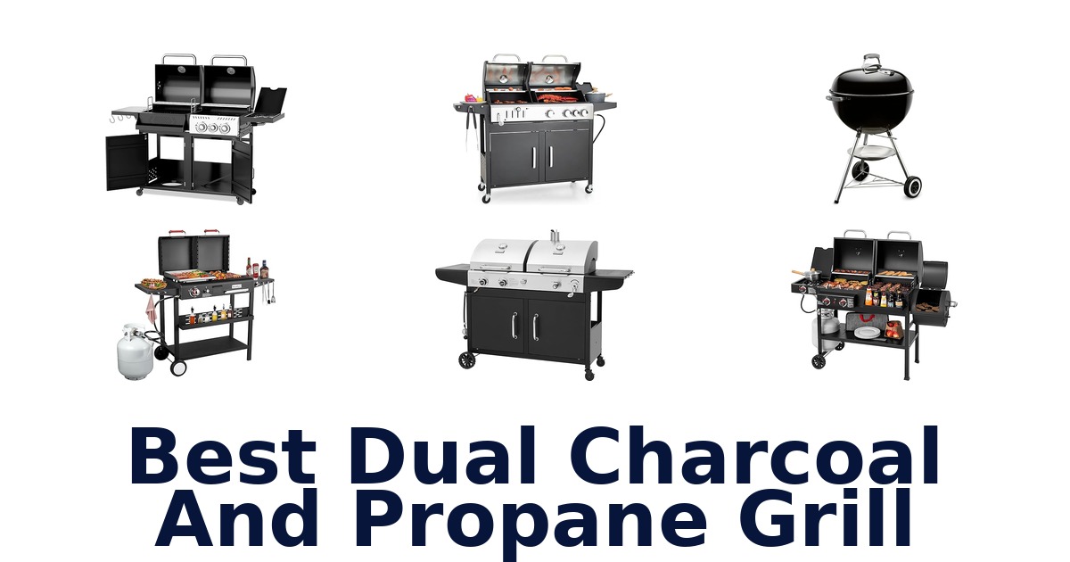 best dual charcoal and propane grill