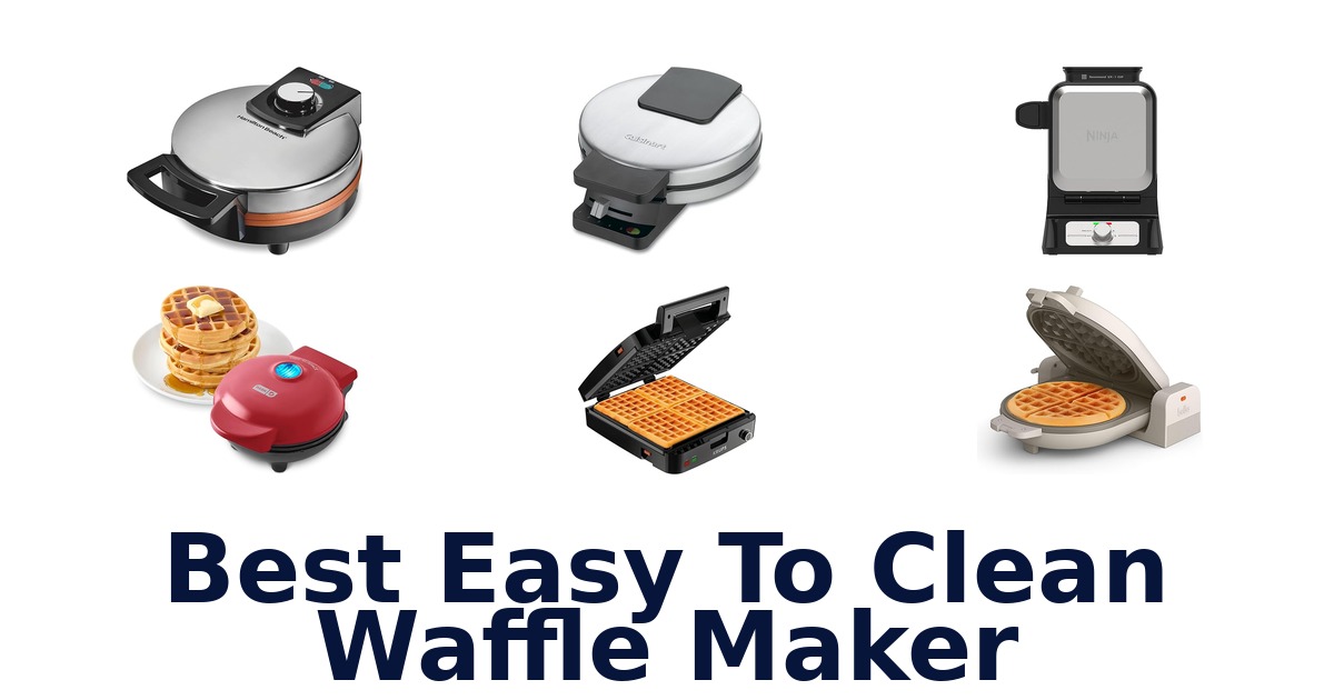 best easy to clean waffle maker