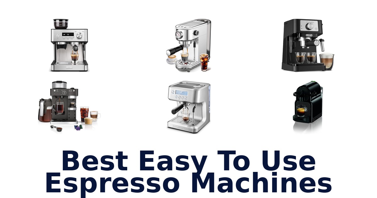 best easy to use espresso machines