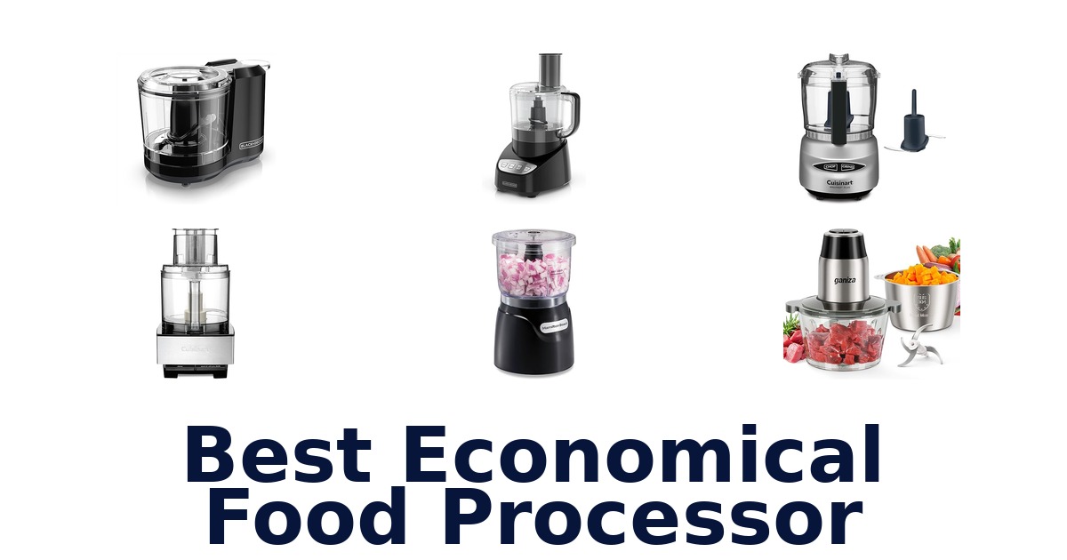 best economical food processor
