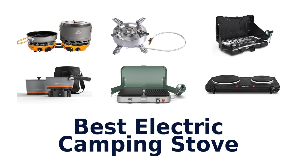 best electric camping stove