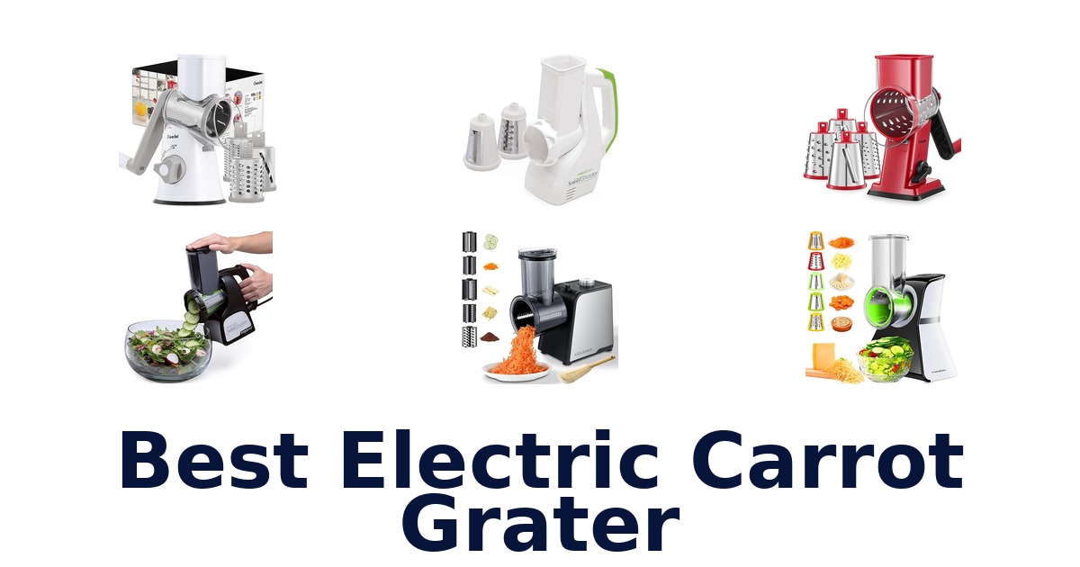 best electric carrot grater