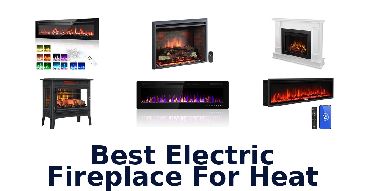 best electric fireplace for heat