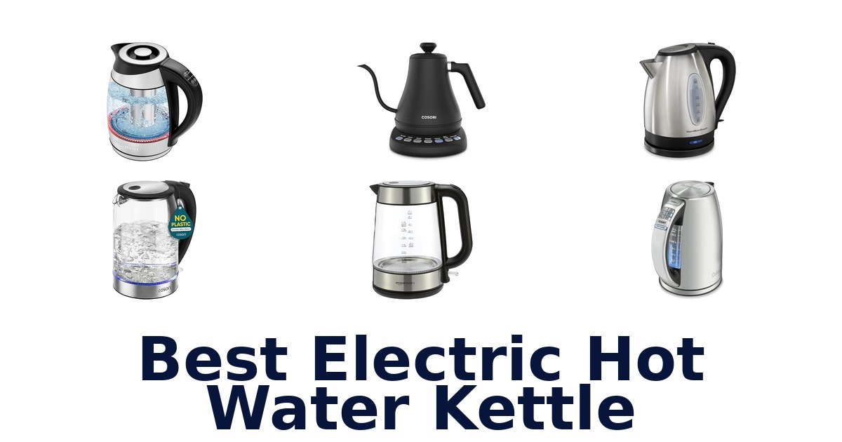 best electric hot water kettle