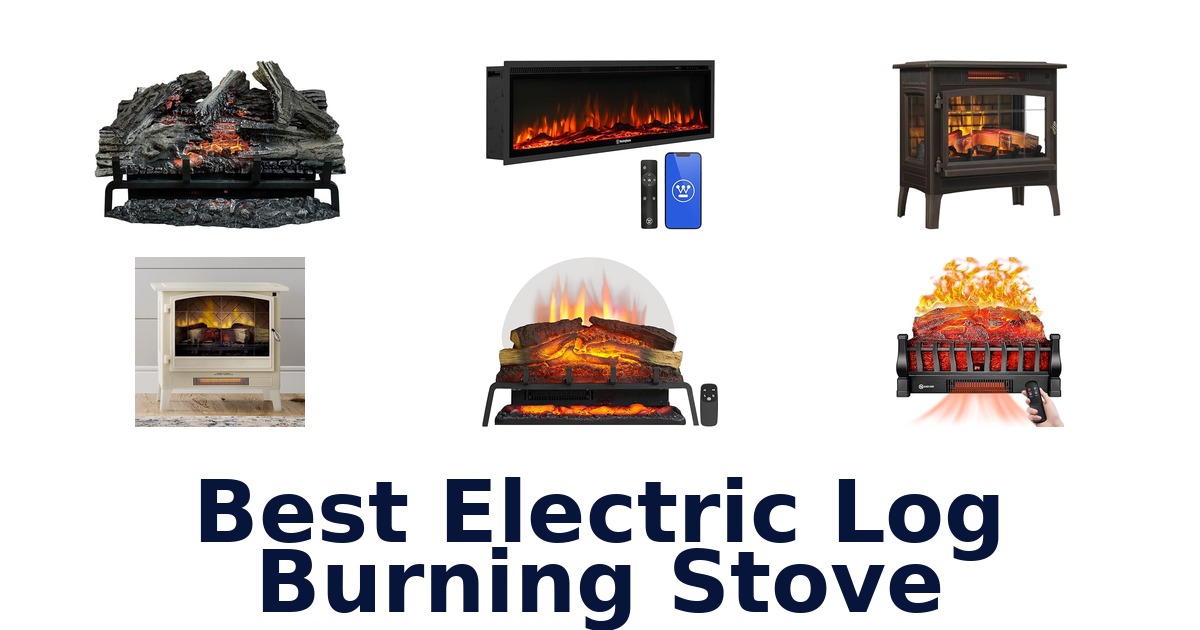 best electric log burning stove