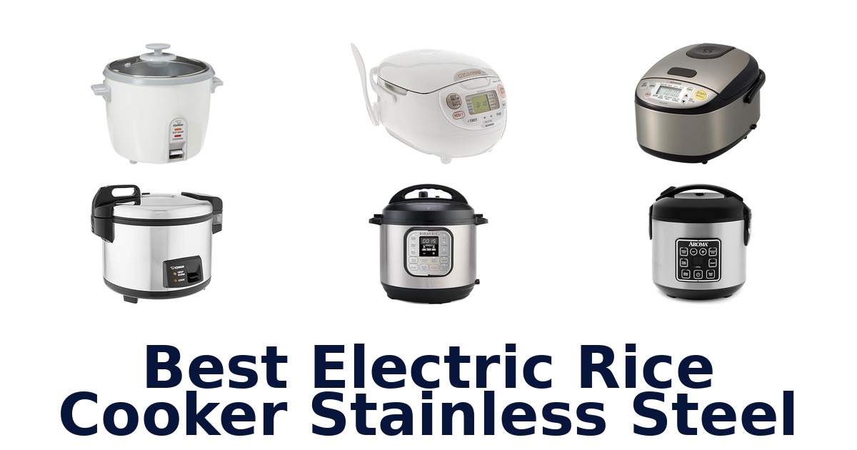 best electric rice cooker stainless steel