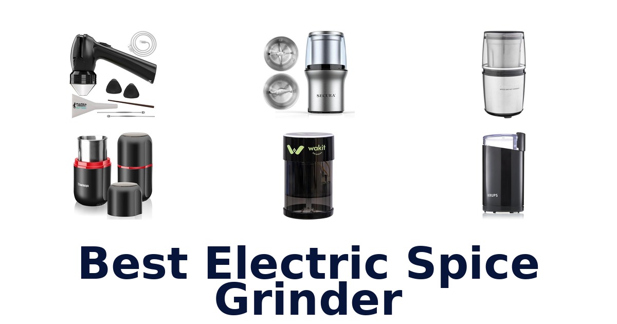best electric spice grinder