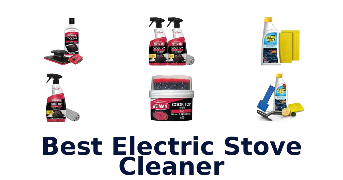 best electric stove cleaner