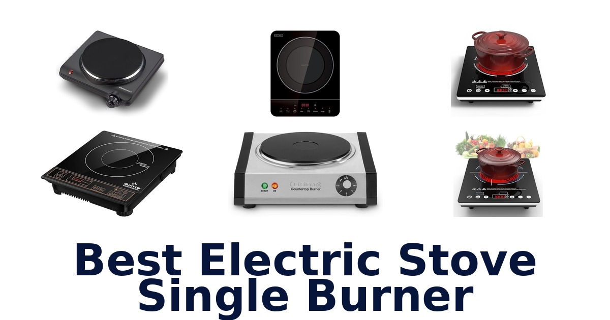 best electric stove single burner