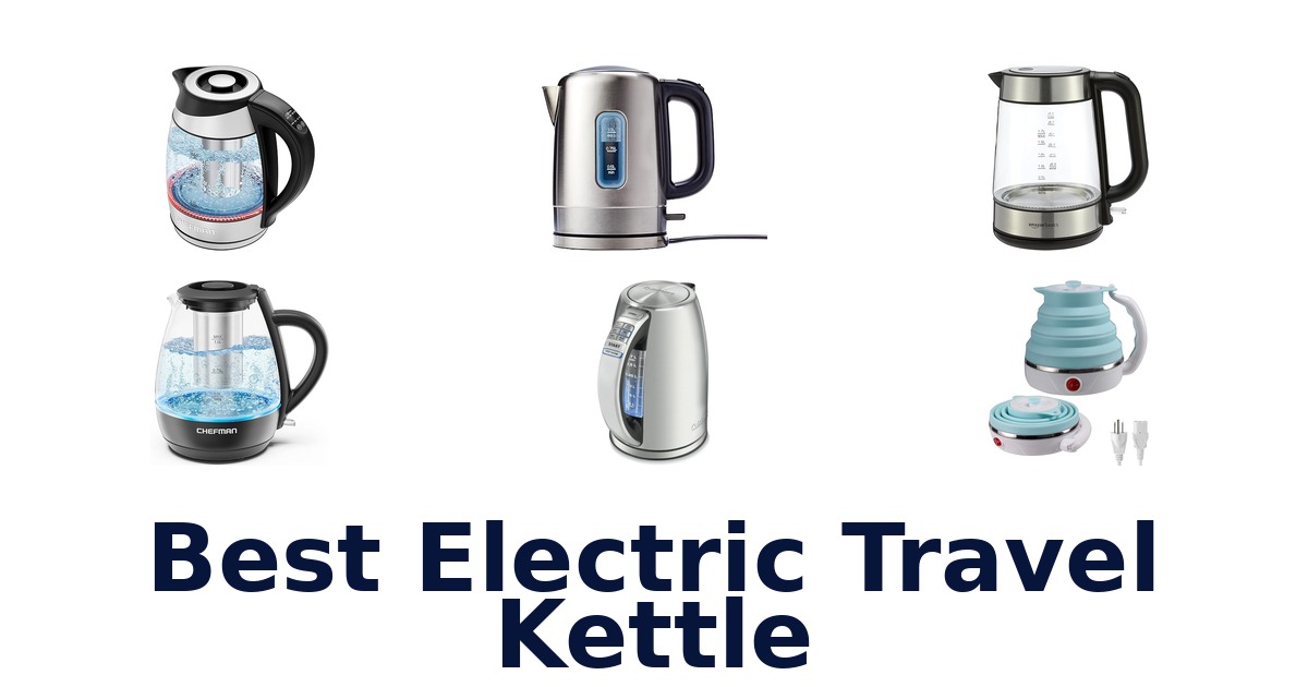 best electric travel kettle