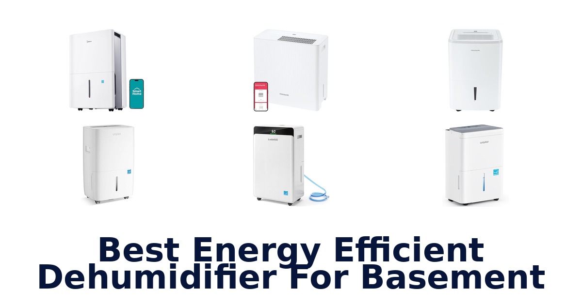 best energy efficient dehumidifier for basement