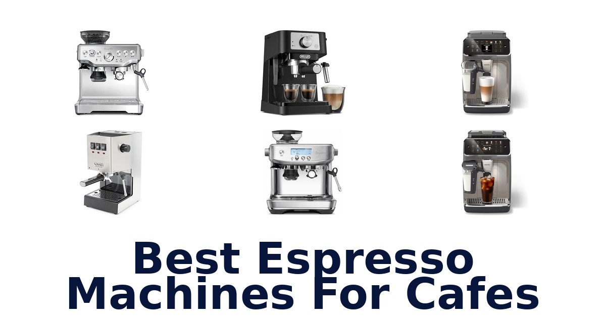 best espresso machines for cafes