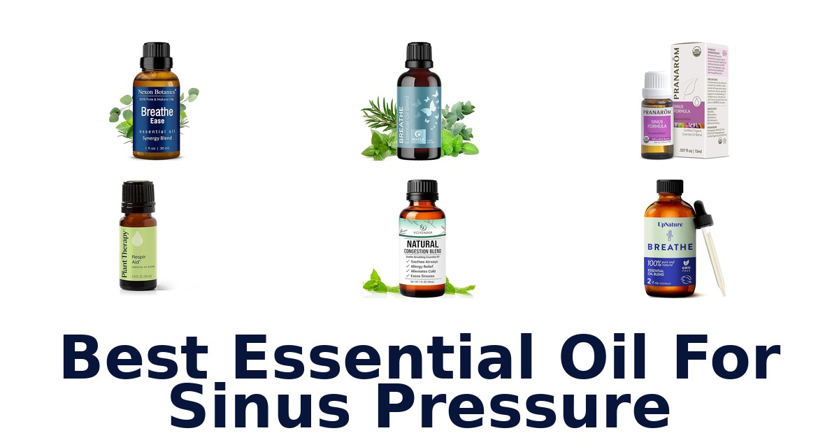 best essential oil for sinus pressure