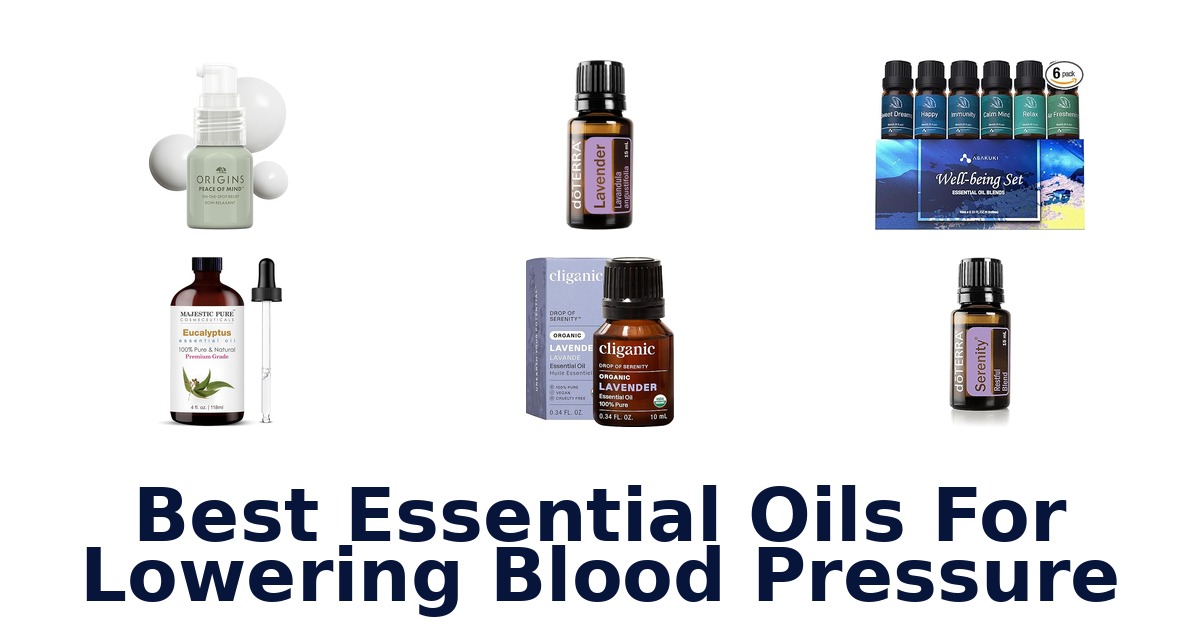 best essential oils for lowering blood pressure