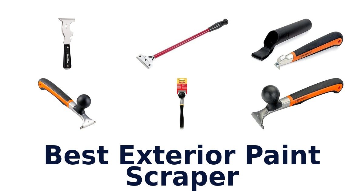 best exterior paint scraper