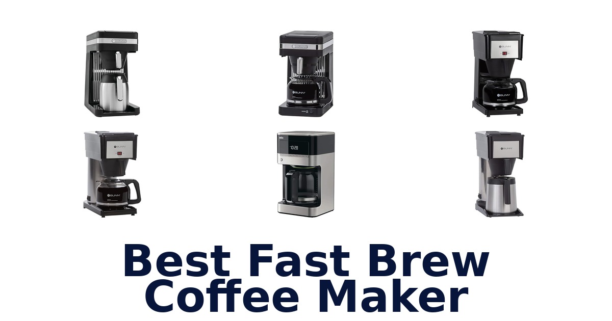 best fast brew coffee maker