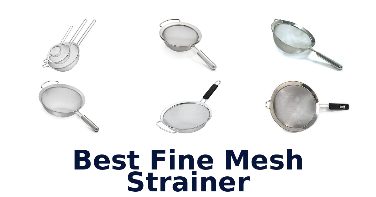 best fine mesh strainer